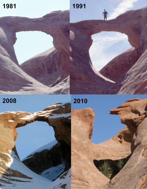 landscape arch before collapse