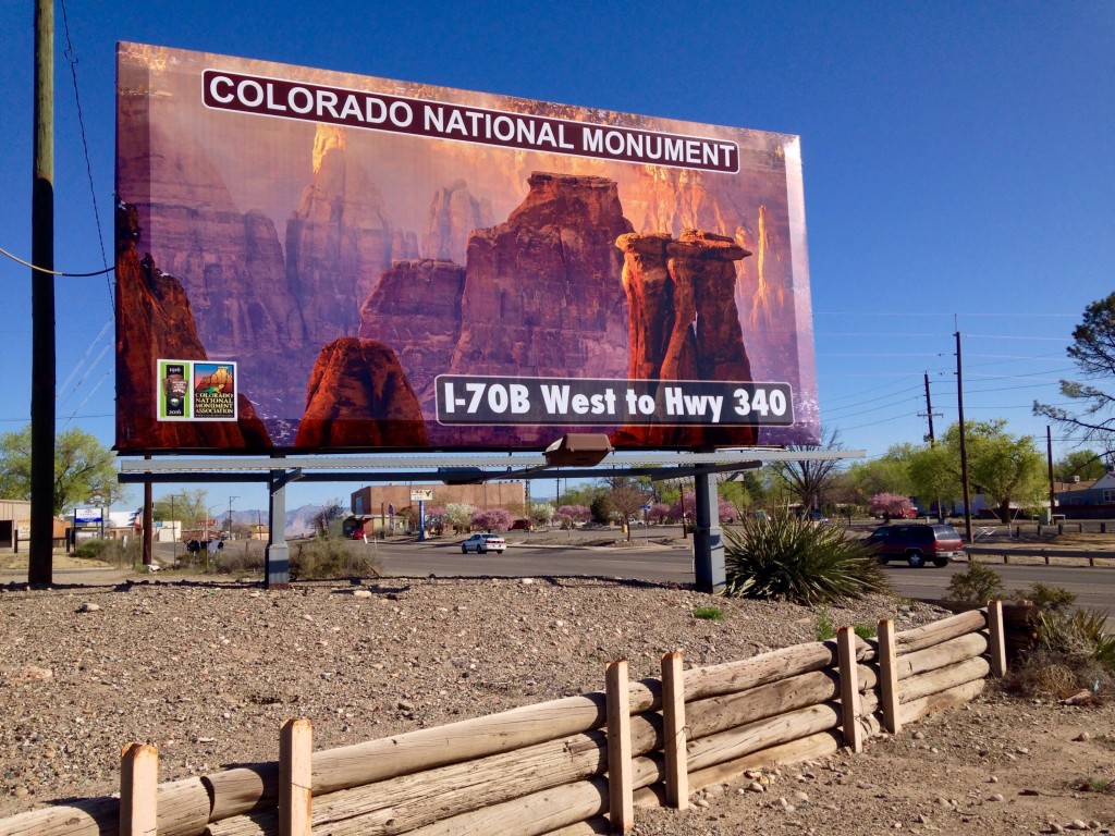 Colorado National Monument Billboard