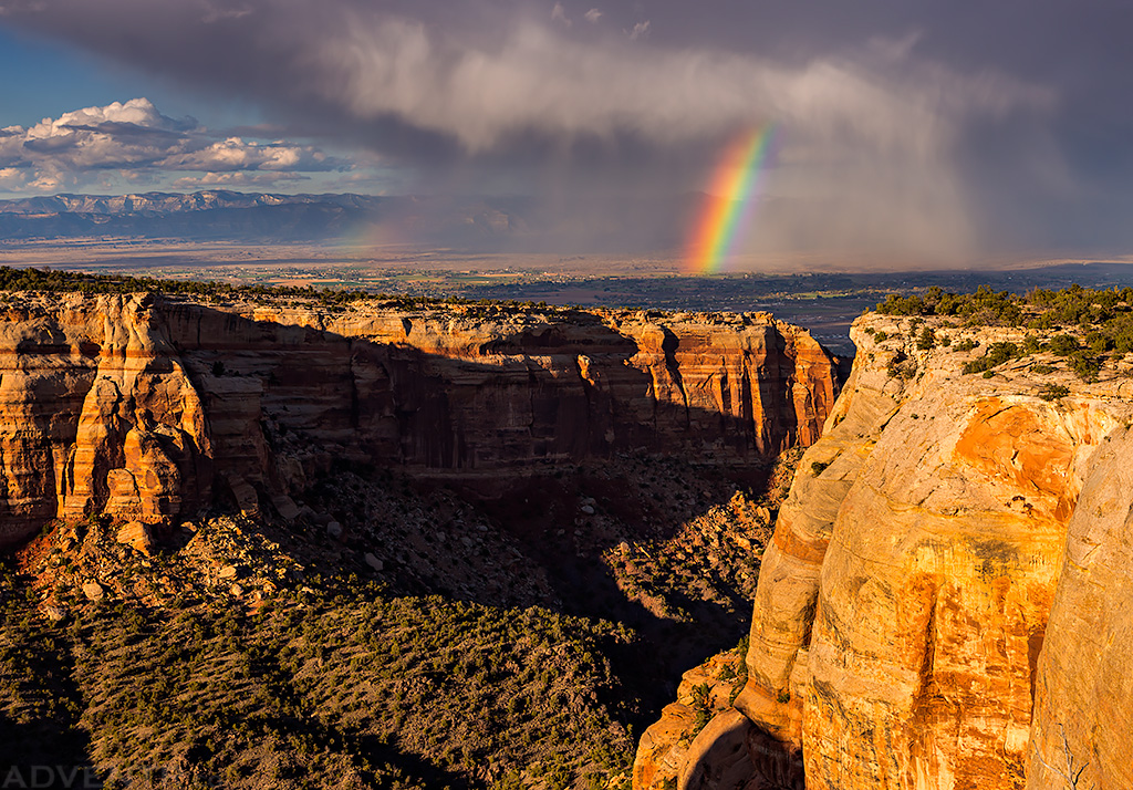 Red Canyon Rainbow