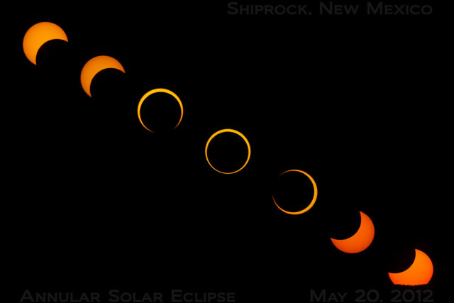 Annular Solar Eclipse 2012