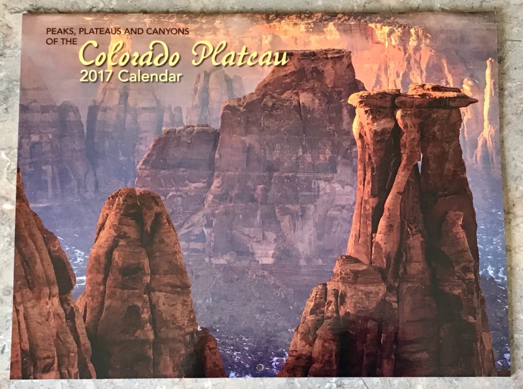 2017 Colorado Plateau Calendar