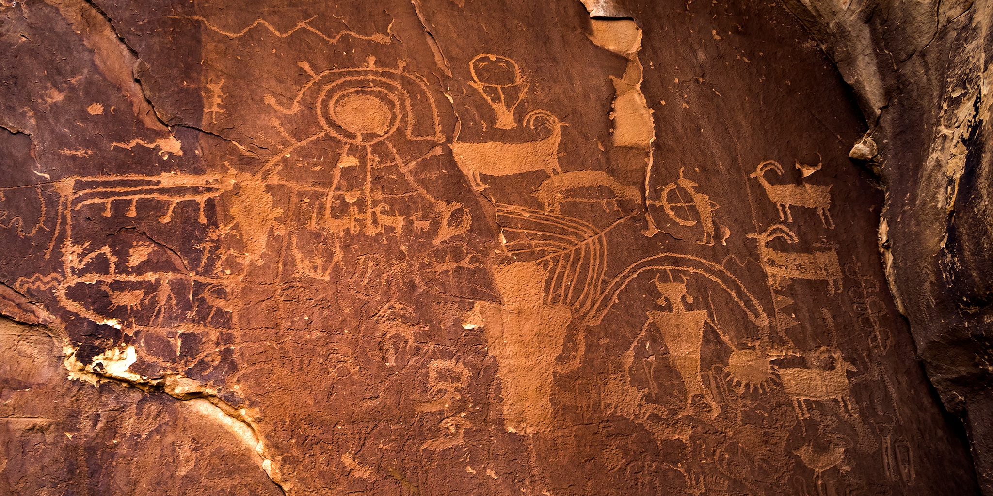 Petroglyphs of the Waterpocket Fold