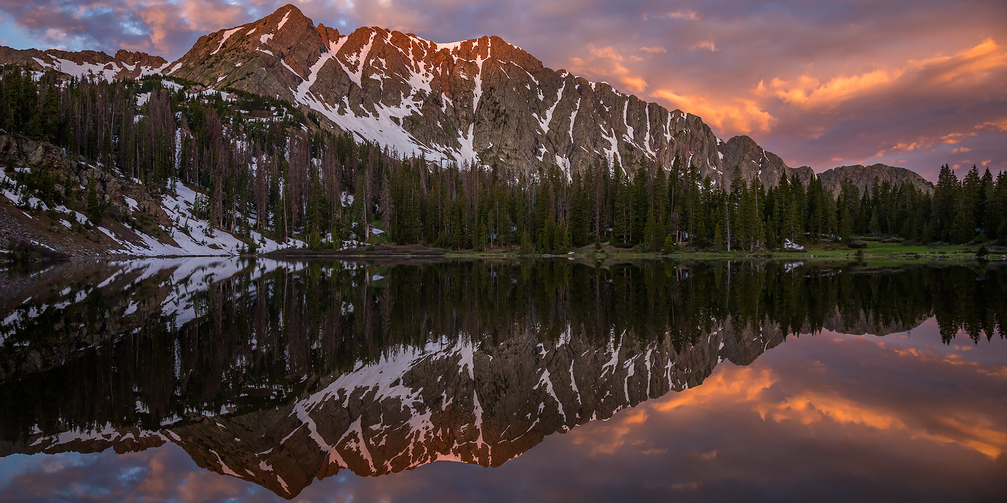 West Needle Mountains: Crater Lake