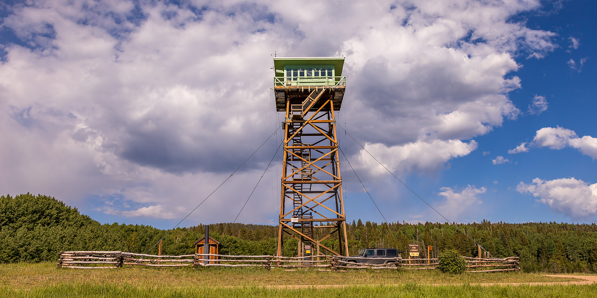 Jersey Jim Fire Lookout Tower // ADVENTR.co