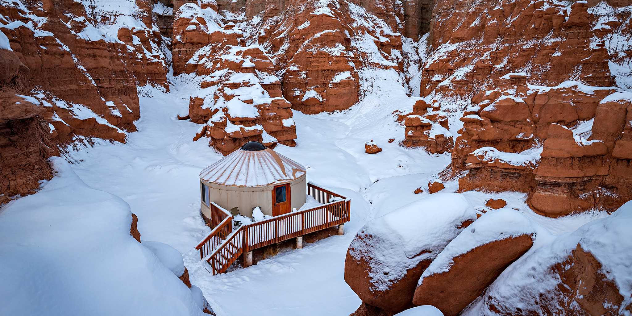 First Yurt Experience: Goblin Valley State Park