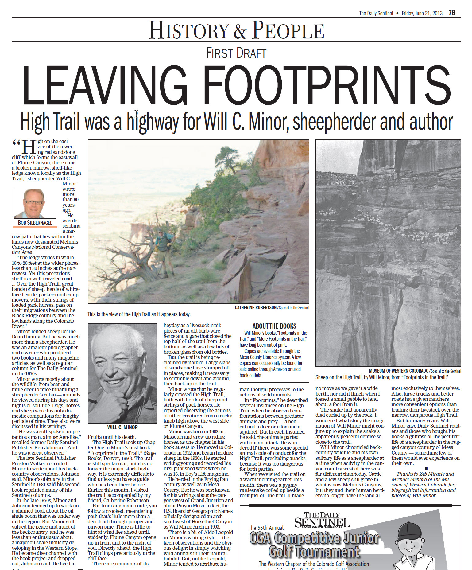 Leaving Footprints – Will Minor & The High Trail