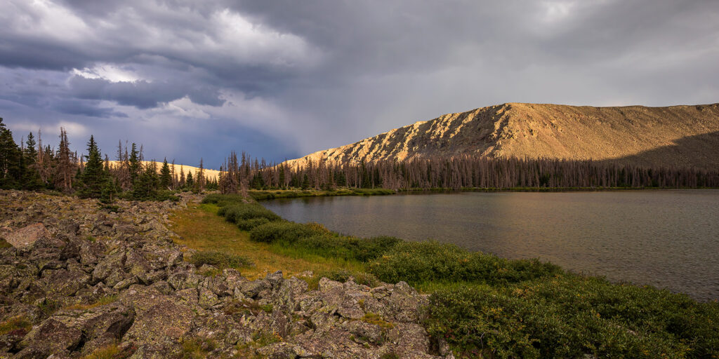 Carved from Calf Creek Plateau Powderhorn Lakes // ADVENTR.co