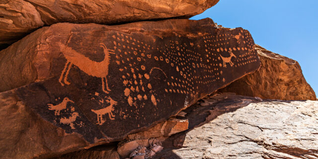 Petroglyphs of the Painted Desert