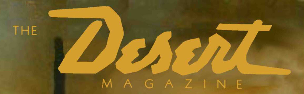 Desert Magazine Cover