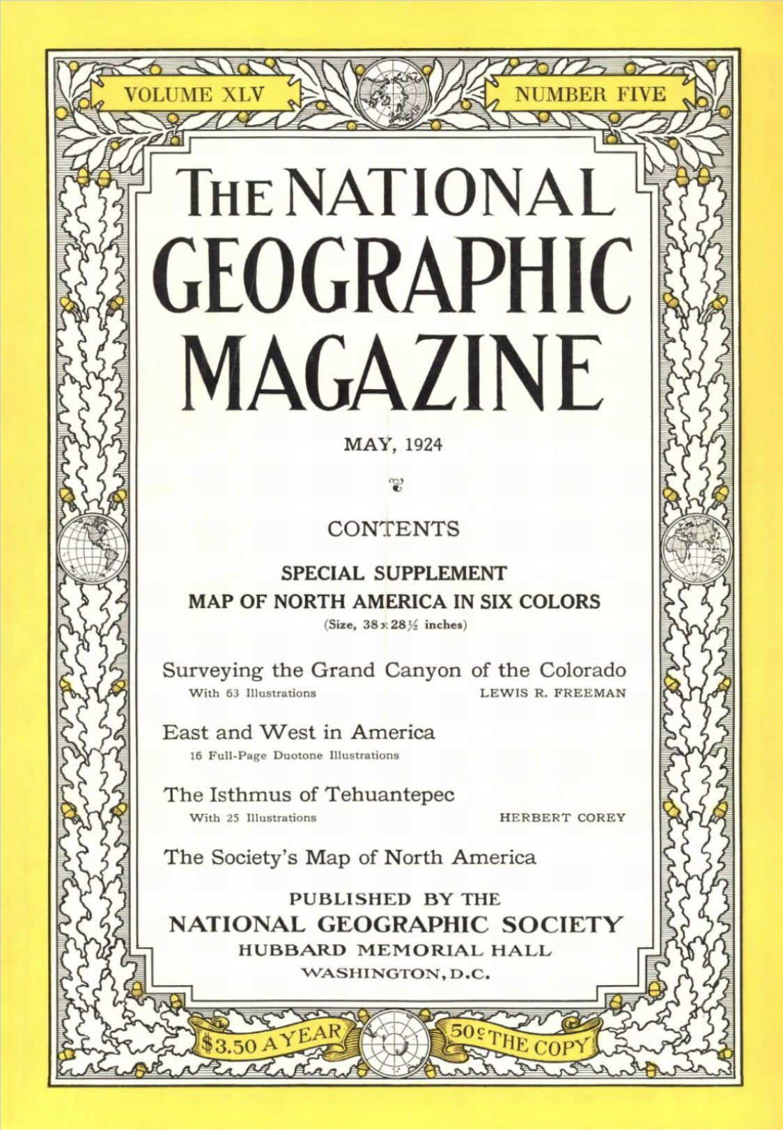 National Geographic, May 1924