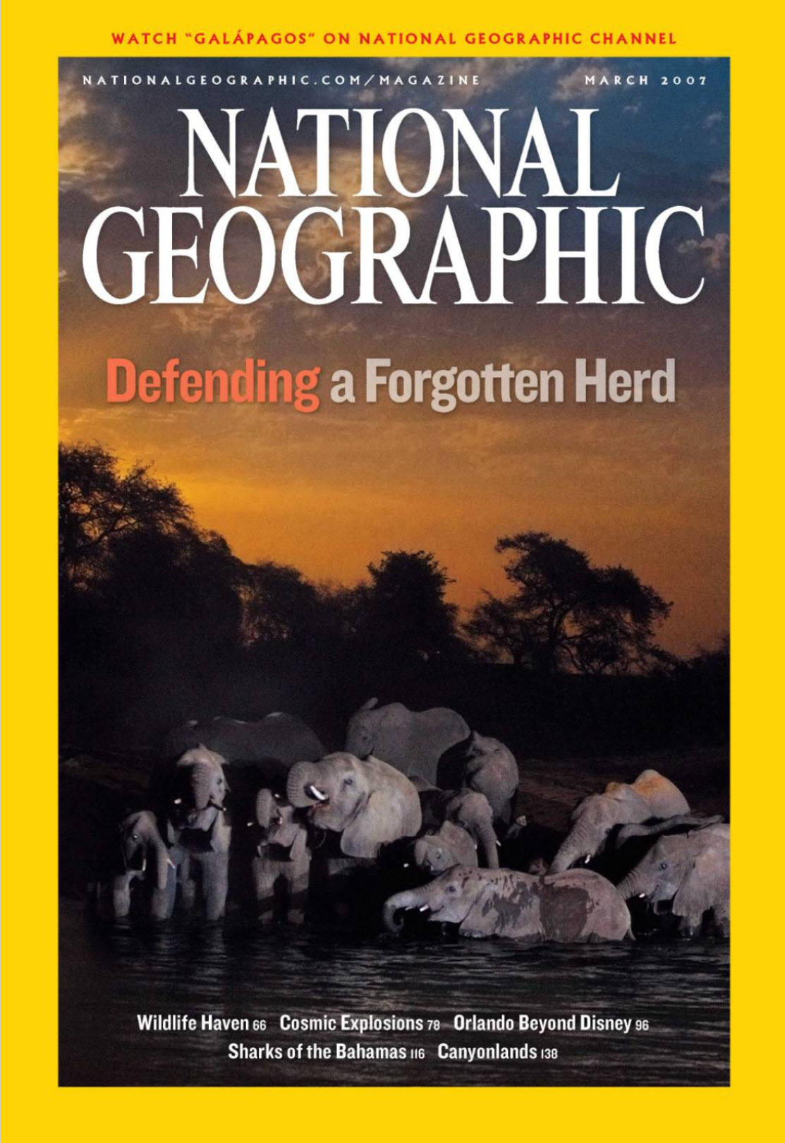 National Geographic, March 2007