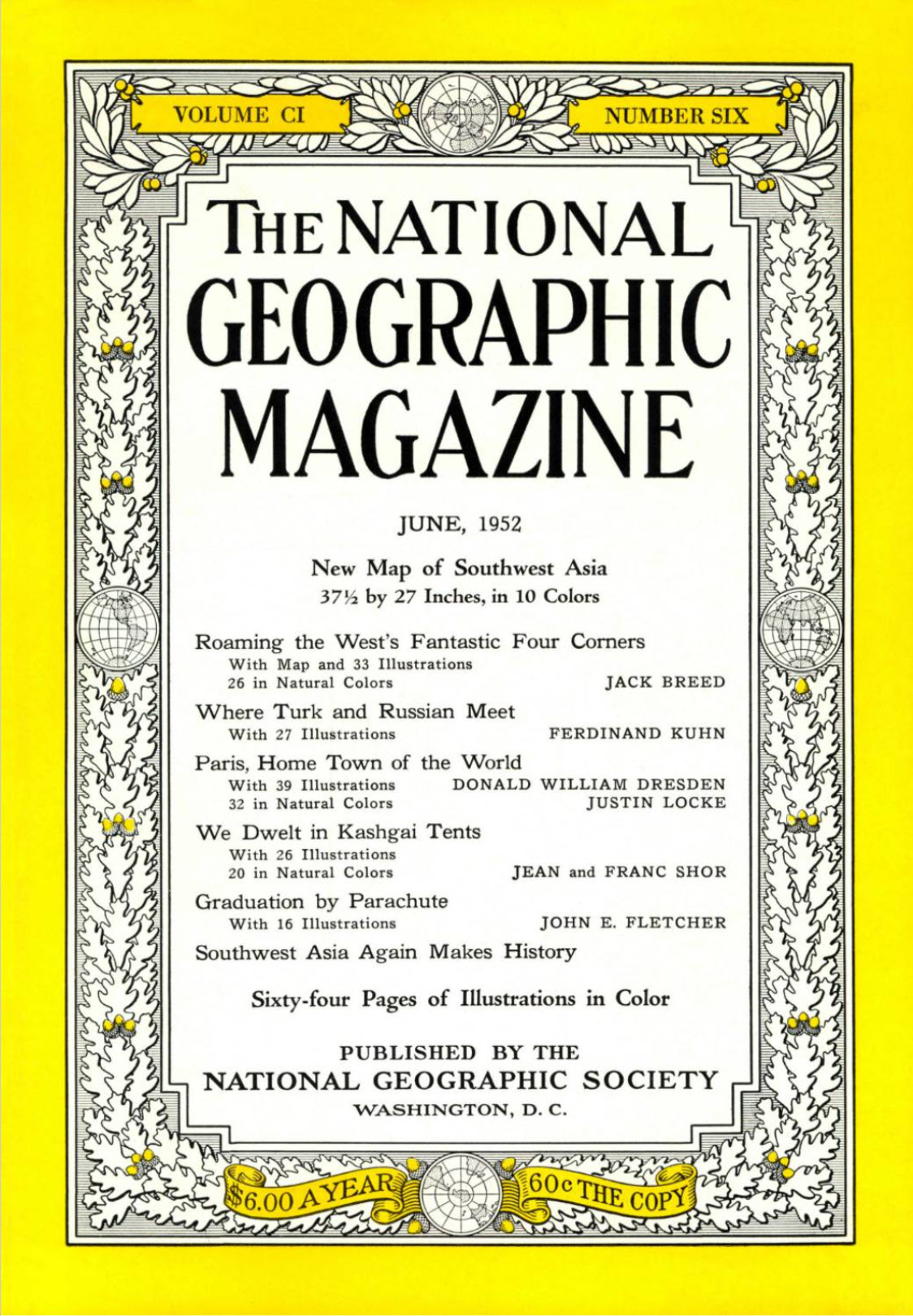 National Geographic, June 1952