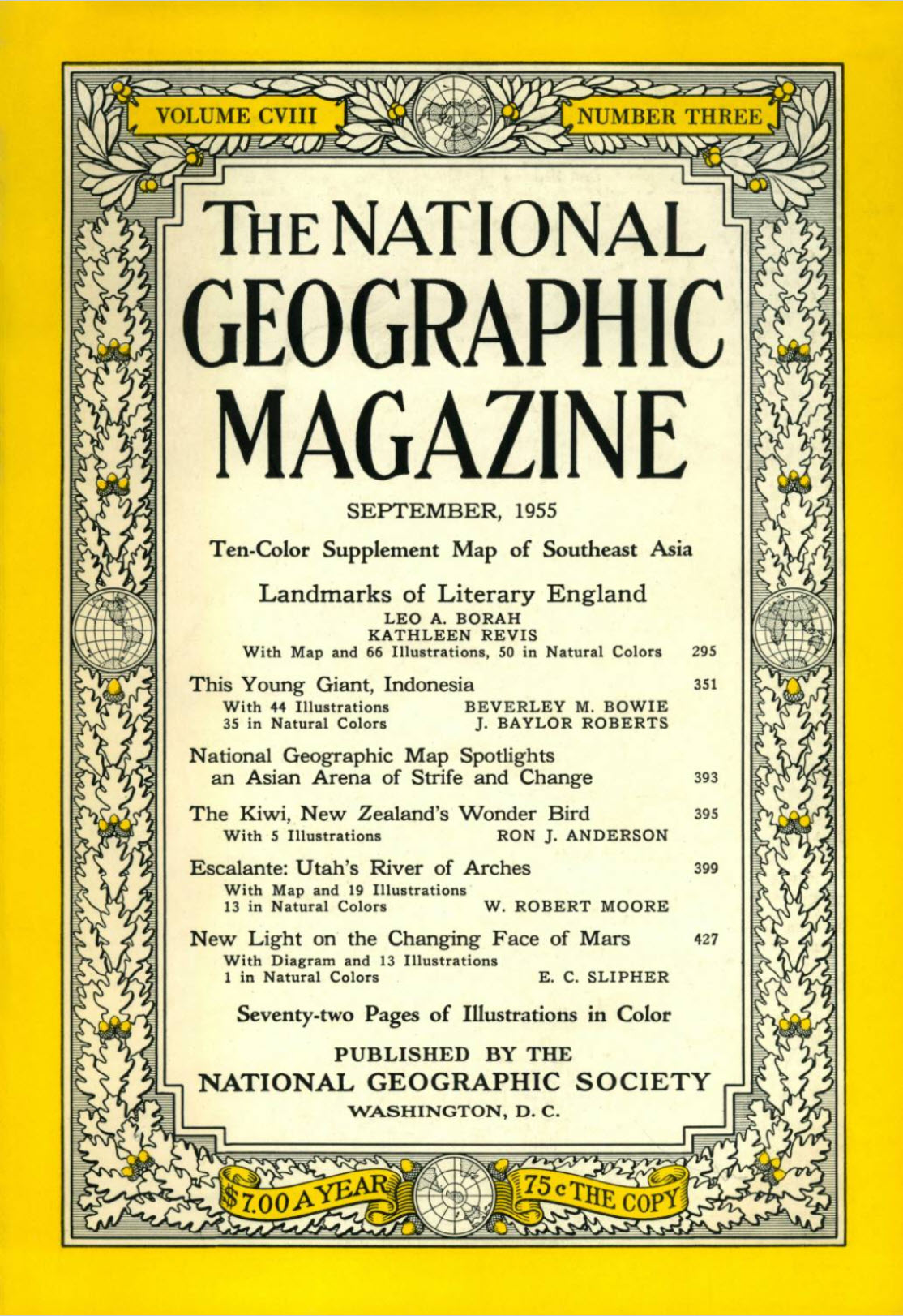 National Geographic, September 1955