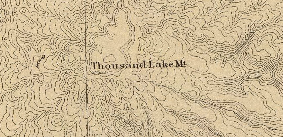 Thousand Lake Mountain
