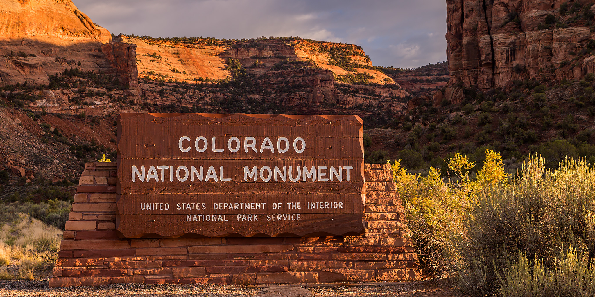 Colorado National Monument Sign