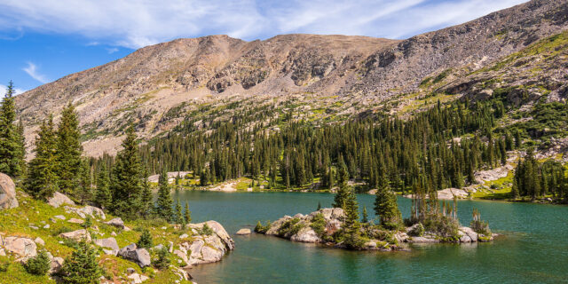 East Brush Creek: Ironedge Trail & Mystic Island Lake