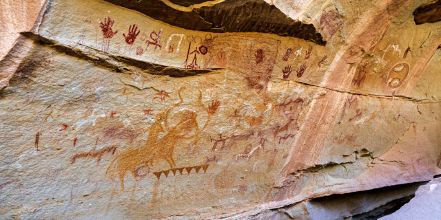 Rock Art Along the Old Trappers' Trail