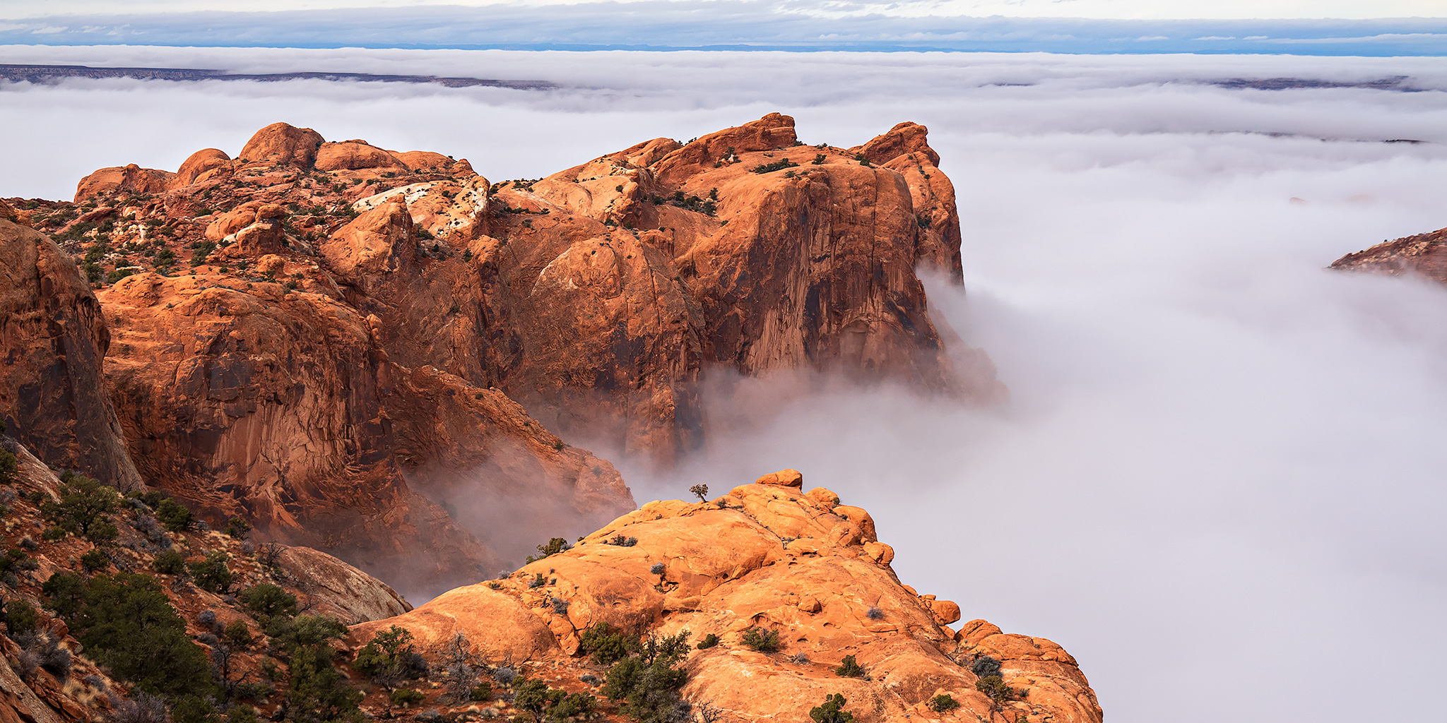 Above the Clouds on the Island in the Sky