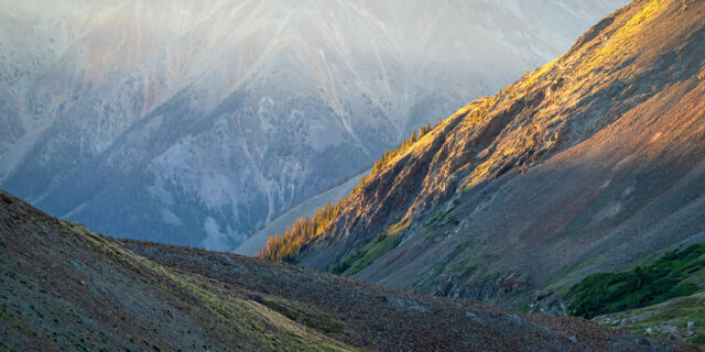 Cleveland Gulch: Cinnamon Pass to Schafer Basin