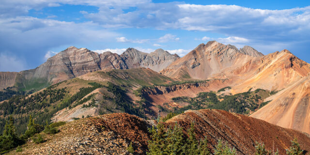 Mancos Valley: Helmet Peak to The Knife Edge