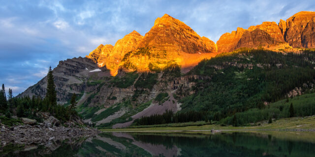West Maroon Creek: Maroon Lake & Crater Lake