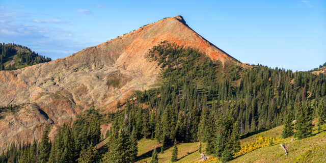 Calico Peak in the Rico Mountains
